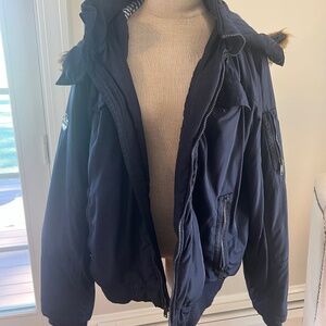 Good condition men’s xl Ben Sherman navy bomber winter coat.